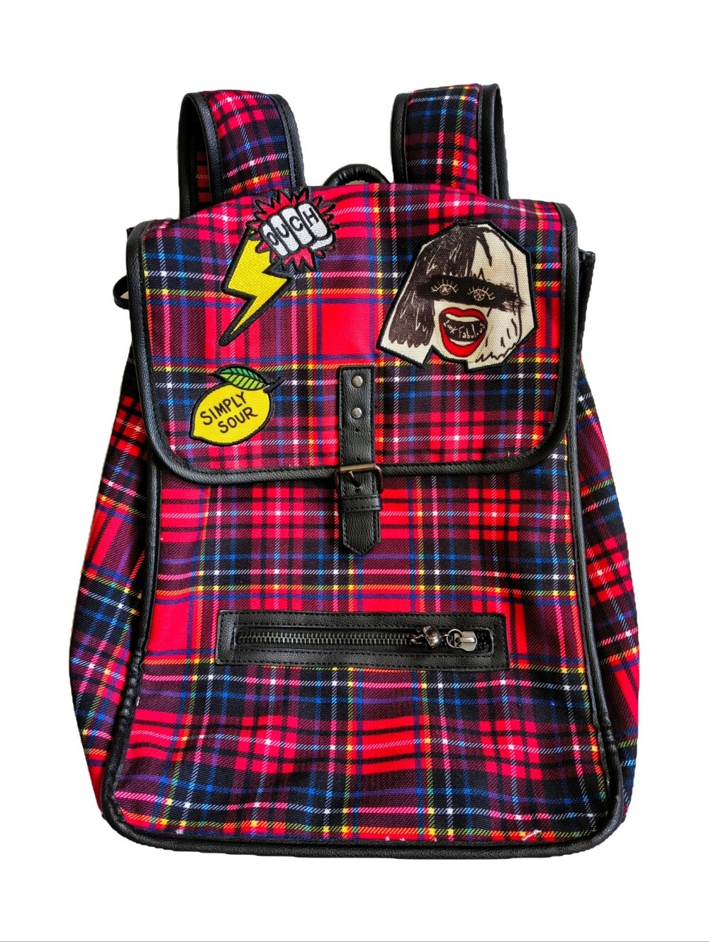 Disney Cruella Devil Plaid Laptop Backpack